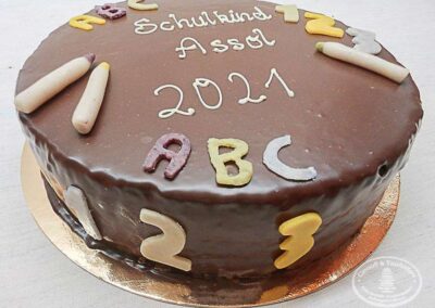 Torte-Einschulung